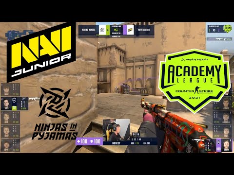 Navi Junior vs Young Ninjas / WePlay / highlights / CS:GO HIGHLIGHTS