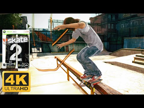 Skate 2 (2009) Remastered 4K 60FPS Full Game Playthrough No Commentary