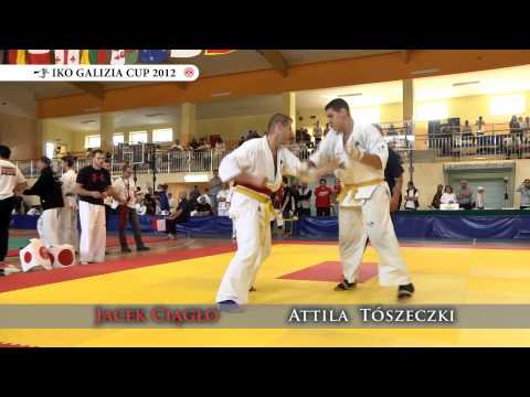 IKO GALIZIA CUP 2012 - Jacek Ciągło vs Attila Tószeczki Part 1