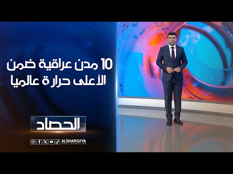 شاهد بالفيديو.. مدن عراقية ضمن الأعلى حرارة عالميا | أنس البدري