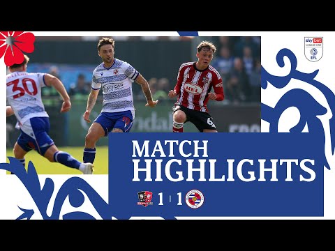 HIGHLIGHTS | Exeter City 1-1 Reading
