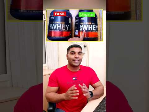 Fake vs Original Whey Protein ✅️ | #shorts #trending #viral