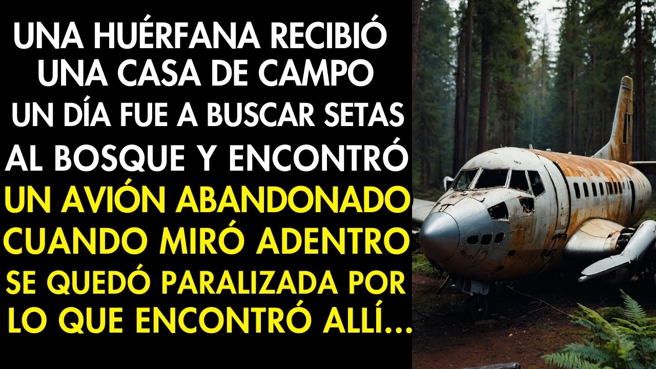 𝗨𝗡𝗔 𝗛𝗨É𝗥𝗙𝗔𝗡𝗔 𝗙𝗨𝗘 𝗔𝗟 𝗕𝗢𝗦𝗤𝗨𝗘 𝗬 𝗘𝗡𝗖𝗢𝗡𝗧𝗥Ó 𝗨𝗡 𝗔𝗩𝗜Ó𝗡 𝗔𝗕𝗔𝗡𝗗𝗢𝗡𝗔𝗗𝗢 𝗬 𝗖𝗨𝗔𝗡𝗗𝗢 𝗠𝗜𝗥Ó 𝗗𝗘𝗡𝗧𝗥𝗢… Historias de la Vida