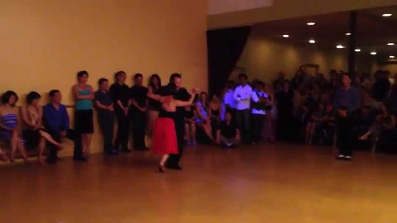 Eduardo Saucedo & Mayumi Fujio 3 of 3 at Milonga El Abrazo Aug 15 2014