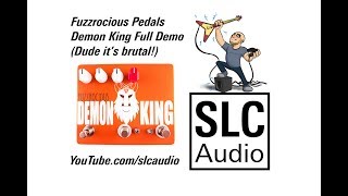 Video thumbnail for Fuzzrocious Pedals Demon King Pedal Demo and Review by SLCAudio
