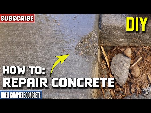 How to fix Damaged, Cracked, or Chipped Concrete