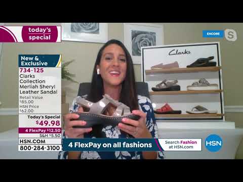 HSN | Clarks Footwear 04.08.2021 - 02 AM