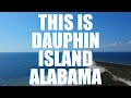 The ACTUAL West End Of Dauphin Island Alabama In 4K Drone Footage