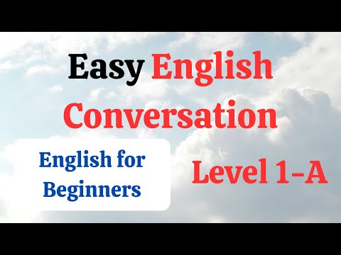 , title : 'Easy English Conversations | English for Beginners | Level 1-A'