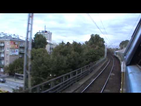 Warszawa Centralna - Warszawa Wschodnia - przejazd na wysokim poziomie :)
