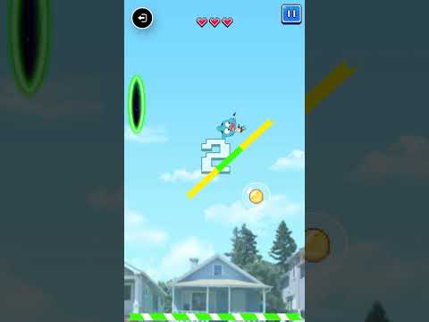 Cartoon Network Arcade Gameplay the Amazing World of Gumball Gum Dropped Tutorial iOS