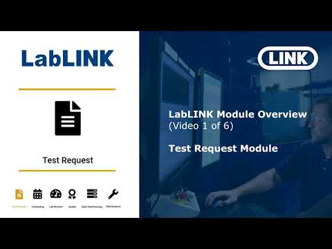 Lablink Test Request Module