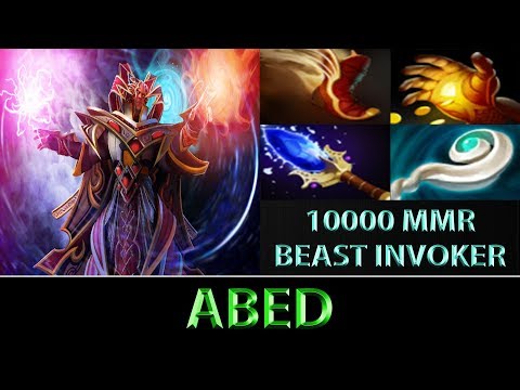Abed [Invoker] 10000 MMR Beast Voker ► Dota 2 7.06f