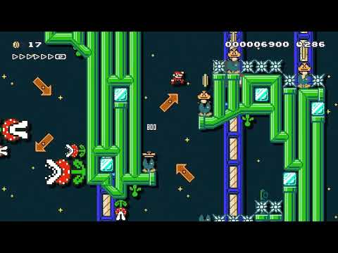 Jump King: Lethal Piranhas by Brakkie 🍄Super Mario Maker 2 ✹Switch✹ #bwx