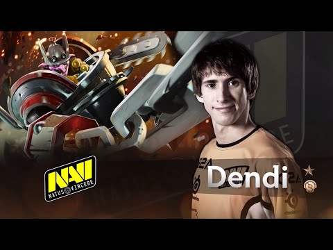 Dendi (Timbersaw) - Gameplay Dota 2 MMR