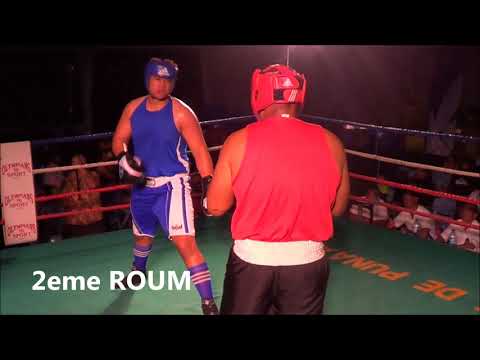BOXE AMATEUR  KI Miracle (NZ)  bat  HENRY Pita  au Point