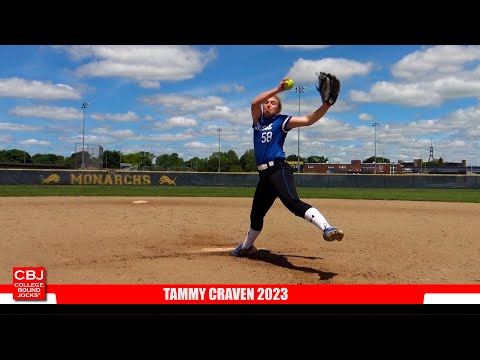 Tammy Craven 2023 Pitcher Softball Skills Video