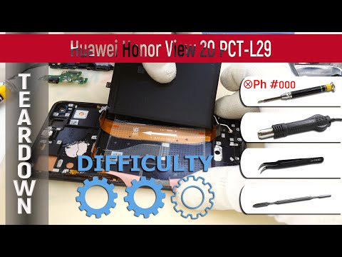 Huawei Honor View 20 PCT-L29 📱 Teardown Take apart Tutorial