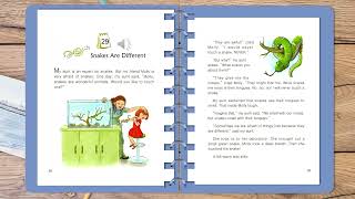 One story a day level 2 book 6 Story 29 Snakes are different