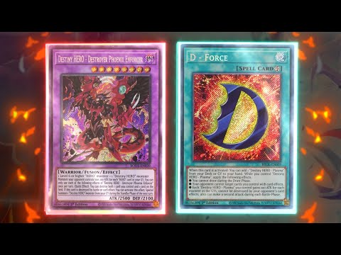THE GOD TIER! NEW YU-GI-OH D-FORCE HERO DECK PROFILE 2021!