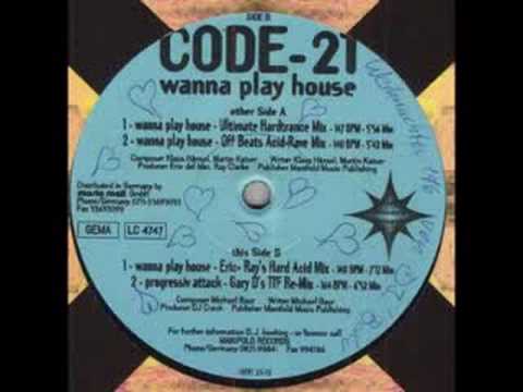 Code-21 - Wanna Play House (Ultimate Hardtrance Mix) - United Ravers Records - 1995