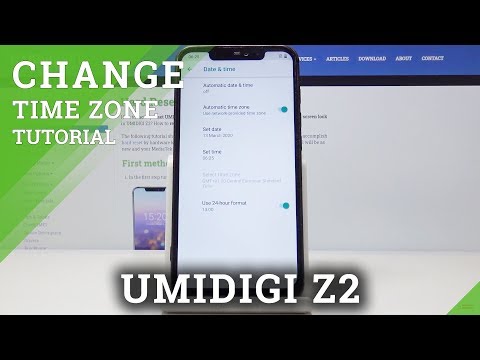 UMIDIGI Z2   Date and Time