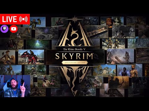 Exploring The World of Skyrim!! | First Time Playing | Live Part 3