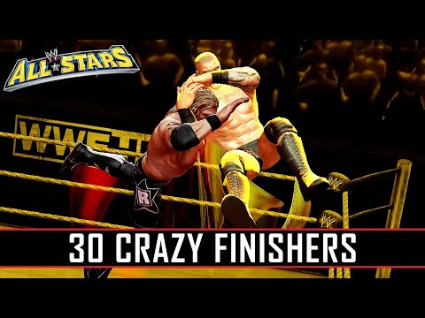 WWE All Stars - Top 30 Crazy Finishers (Road To 2K Battlegrounds)