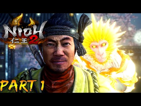 Nioh 2 (PS4 Pro) Longplay Walkthrough Part 1: Awakening Region [No Commentary]