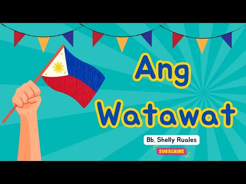 📖 TULA |  Ang Watawat  (Titik Ww) | POEM | The Flag | Bilingual 🇵🇭🇺🇸