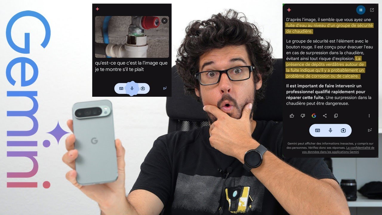 Test CONCRET de Gemini sur Pixel 9 Pro XL : ceci est une RÉVOLUTION !