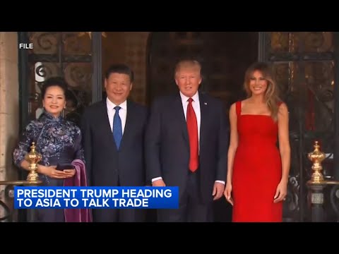 President Trump heading to Asia to talk trade
