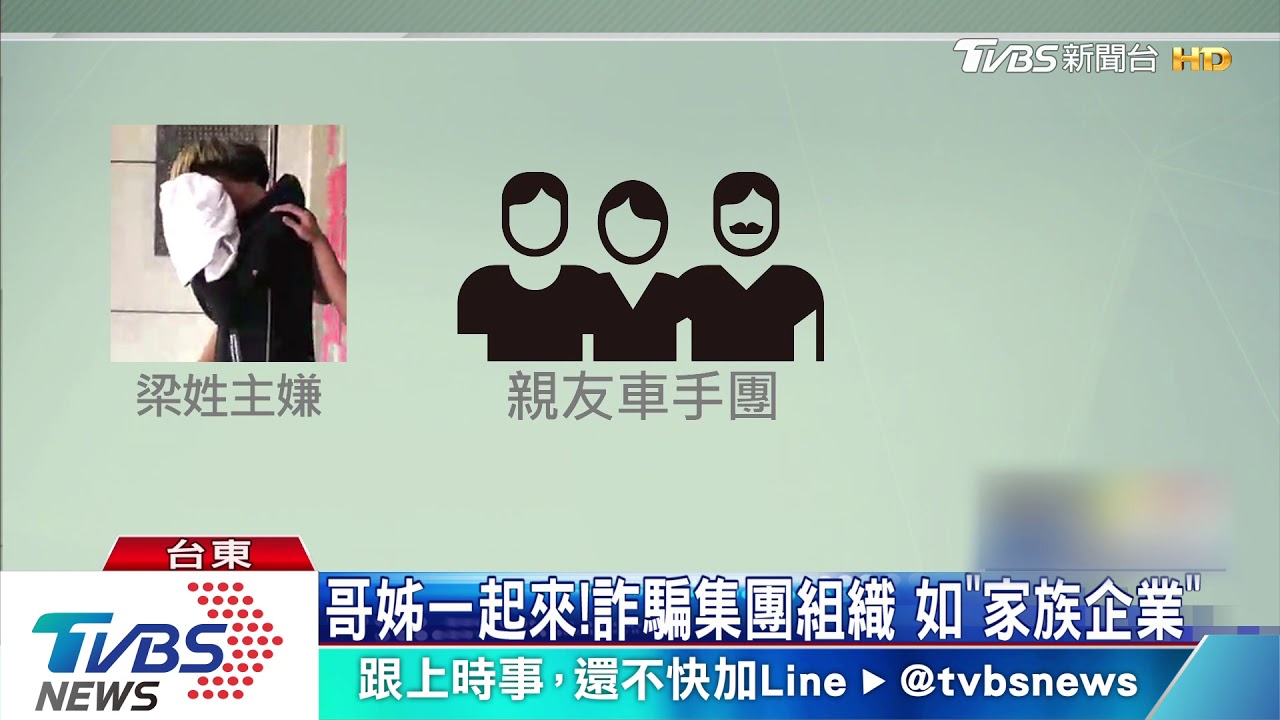 哥姊一起來! 詐騙集團組織 如「家族企業」