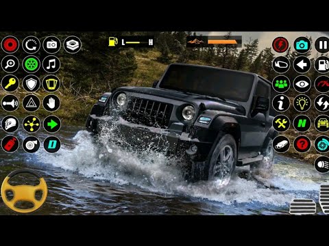 Mud Racing Offroad || Jeep Simulator 4x4 Luxury SUV Spintimes Car Driving - Android Gameplay
