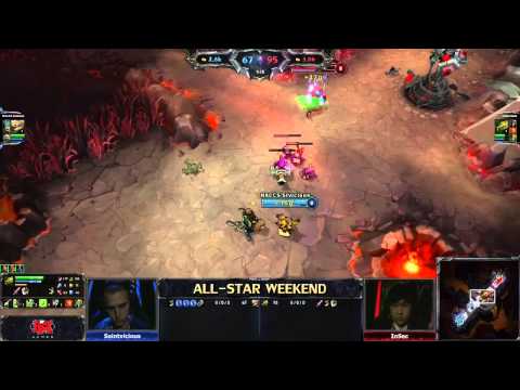 Saintvicious vs inSec - 1v1 Jungle - All-Star