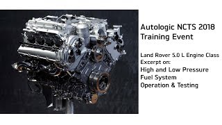 Land Rover 5.0 High Pressure Fuel System Design, Function & Diagnosis - Training