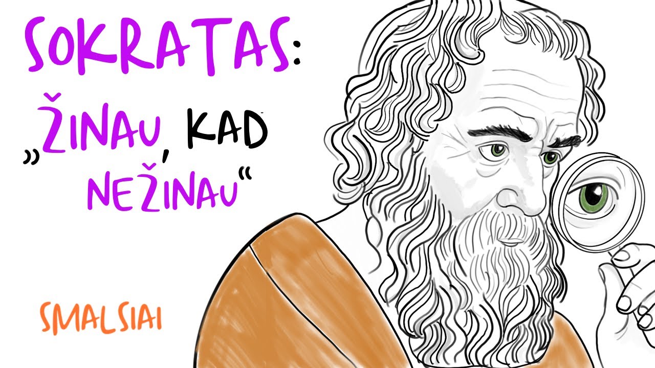 IDĖJOS: Sokratas ir „Žinau, kad nežinau“