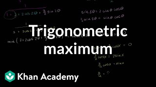 IIT JEE Trigonometric Maximum