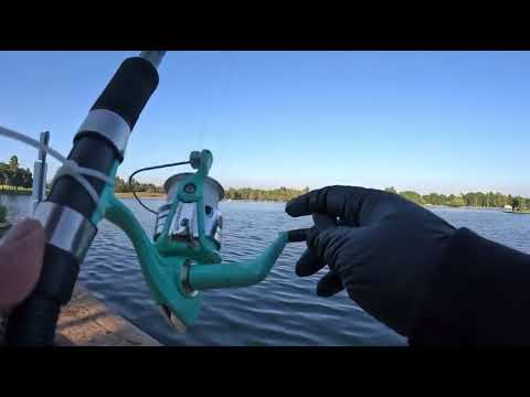 バルボア湖での釣り