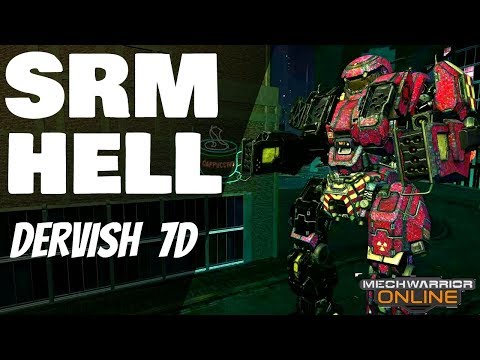 MWO - SRM Hell! Dervish 7D Medium Support