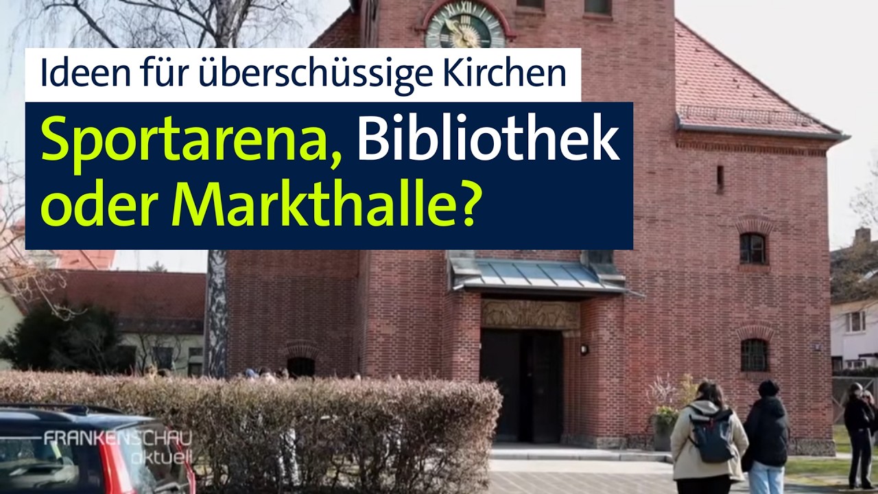 Wenn's die Kirche nicht mehr braucht: Vom Gotteshaus zur Sporthalle? | BR24