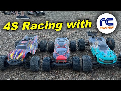 4S Racing with RC Review (Traxxas Maxx V2 / Team Corally Sketer 4S / Arrma Kraton 4S)