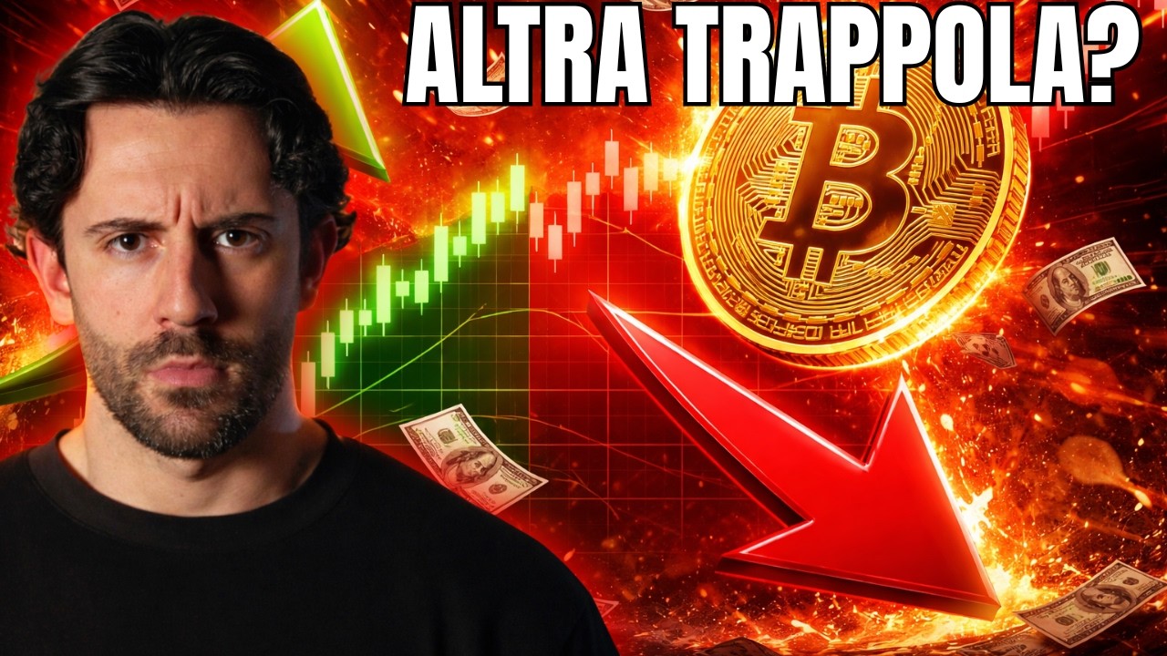 BITCOIN e AZIONARIO 🚨 ALTRA TRAPPOLA?............