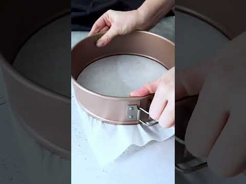 Baking hacks- easy springform pan assemble #shorts #baking