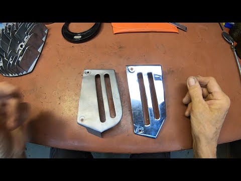 Fabricate a TS250 Suzuki Sprocket cover