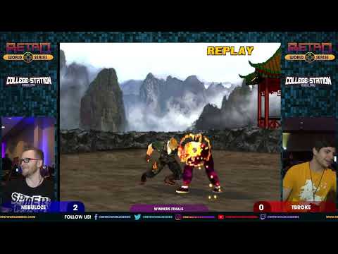 Nebuloze vs TBroke (Winners Finals) - Tekken 3 (PS2) - College Station Comic Con 2023