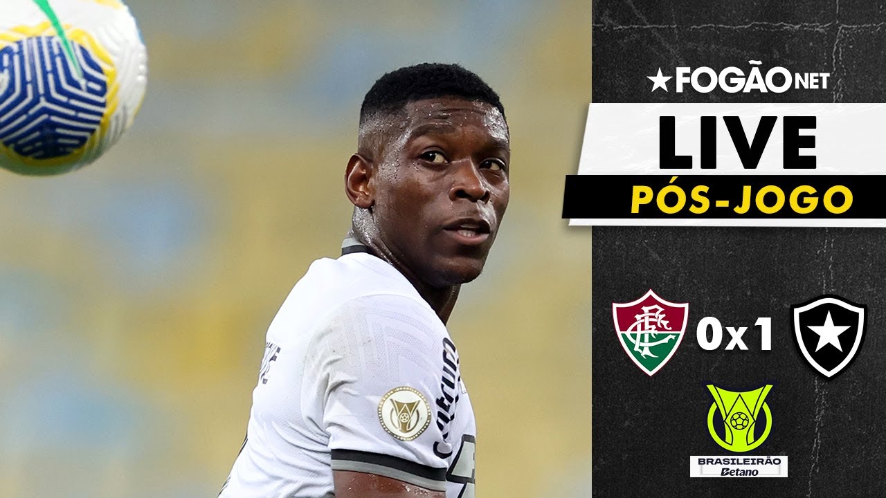 LIVE | Pós-jogo e repercussão da vitória do Botafogo sobre o Fluminense no Maracanã no Brasileirão 2024
