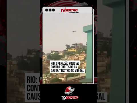 Operação contra chefes do Comando Vermelho na Bahia causa tiroteio e isola turistas no Vidigal