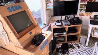 My gaming set ups, not perfect but right for me. 