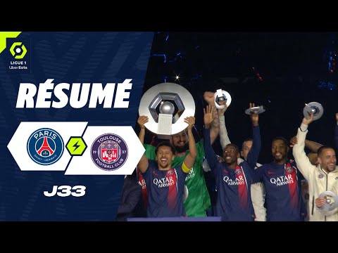PARIS SAINT-GERMAIN - TOULOUSE FC (1 - 3) - Résumé - (PSG - TFC) / 2023-2024